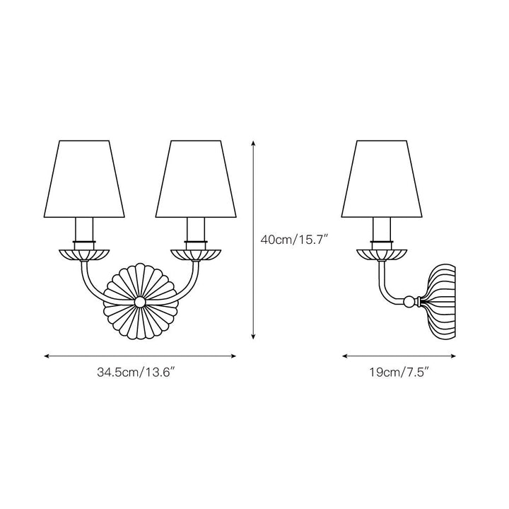 Modern Wall Light Adjustable Metal LED Fixture for Contemporary Home Decor 3