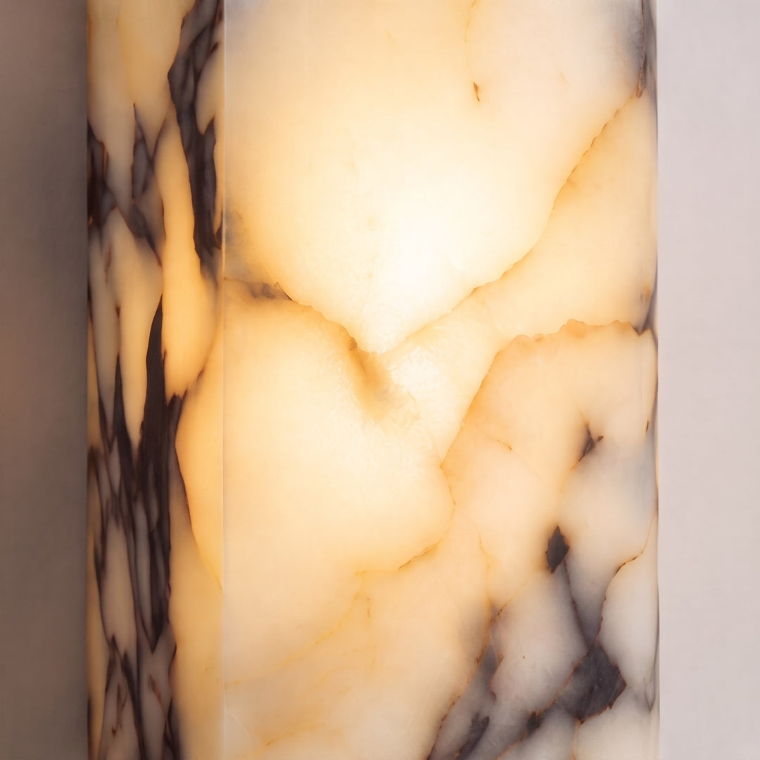Natural Minimalist Wall Light Waterproof Stone Wall Mounted LED Fixture for Indoor Outdoor Use