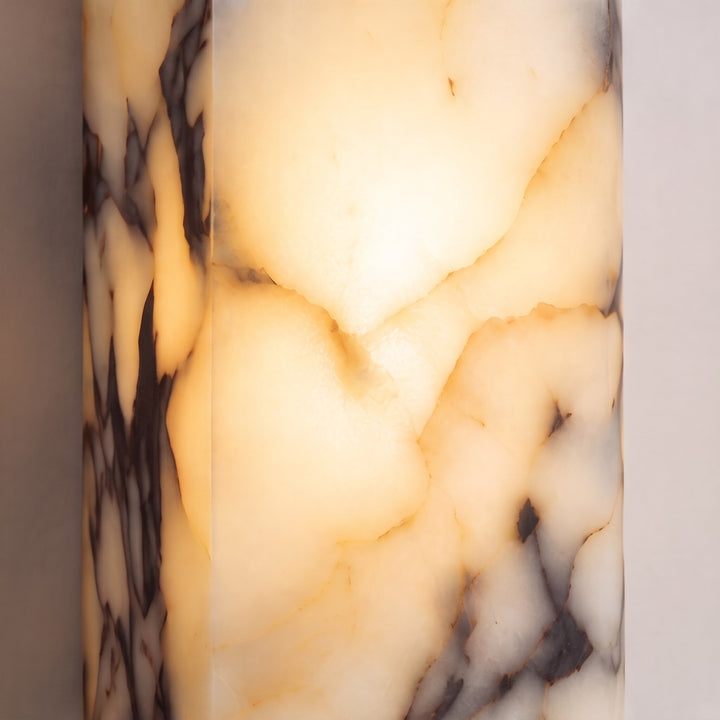 Natural Minimalist Wall Light Waterproof Stone Wall Mounted LED Fixture for Indoor Outdoor Use