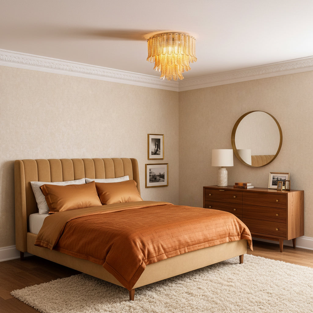 Plume Glass Ceiling Light 5