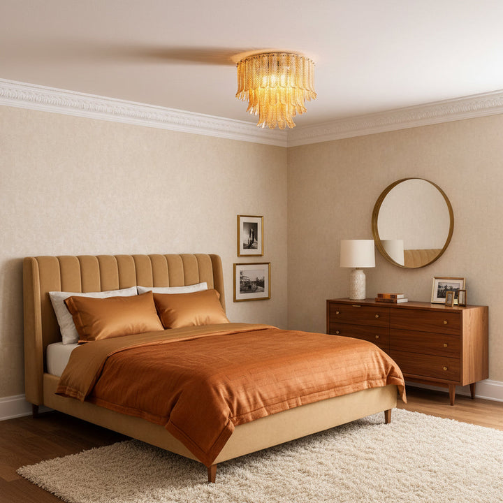Plume Glass Ceiling Light 5