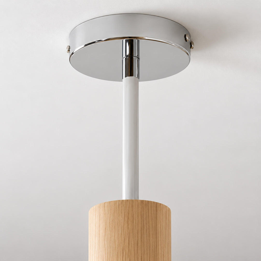Midcentury Elliptical Chandelier Ceiling Light with Metal Frame and Glass Shade LED Compatible