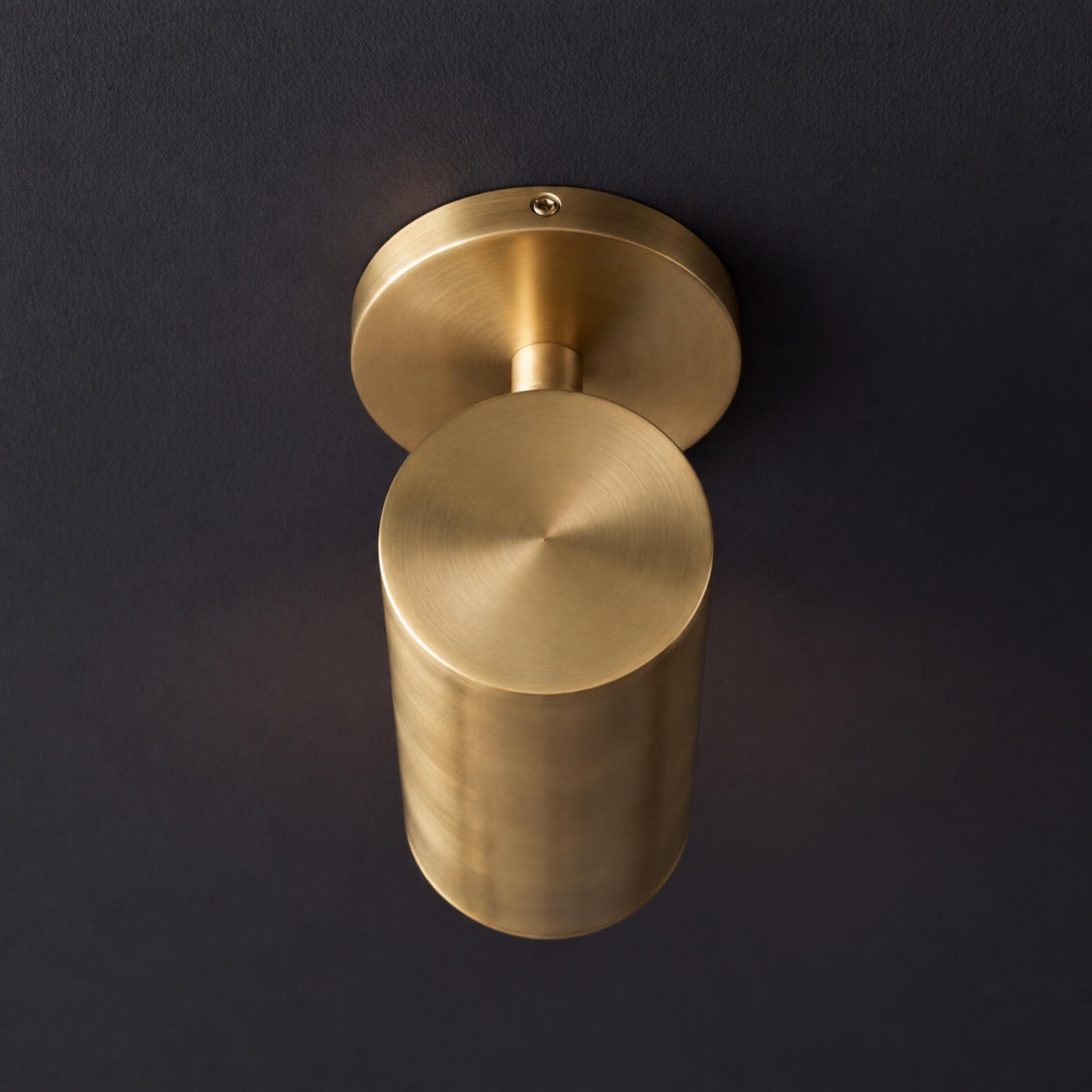 Modern Brass GU10 Wall Sconce – Indoor Wall Light for Bedroom & Hallway