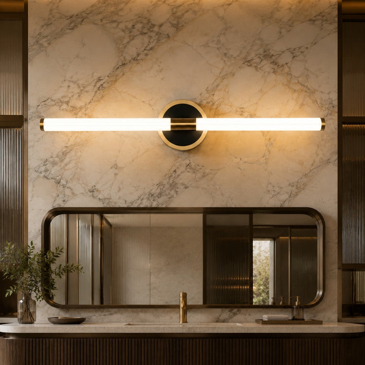 Contemporary Wall Light Wall Mounted Aluminum Iron Acrylic Soft Diffused Indoor Illumination