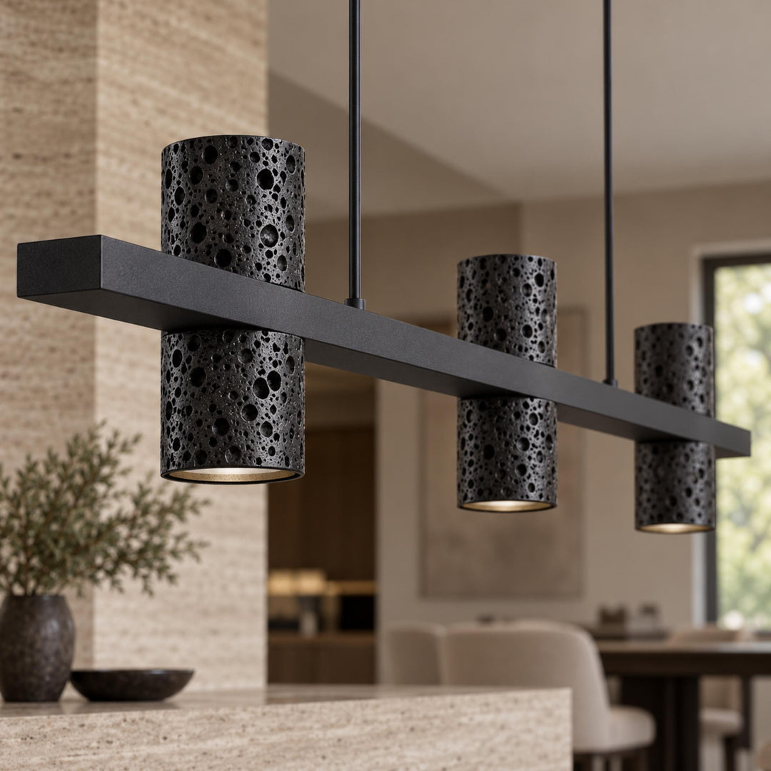 Modern Flush Mount Ceiling Light Travertine LED for Stylish Ambient Illumination