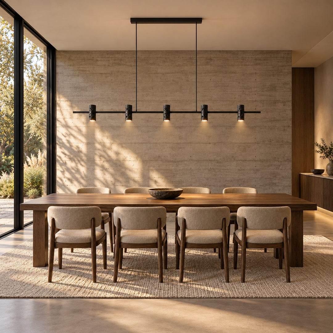 Modern Flush Mount Ceiling Light Travertine LED for Stylish Ambient Illumination
