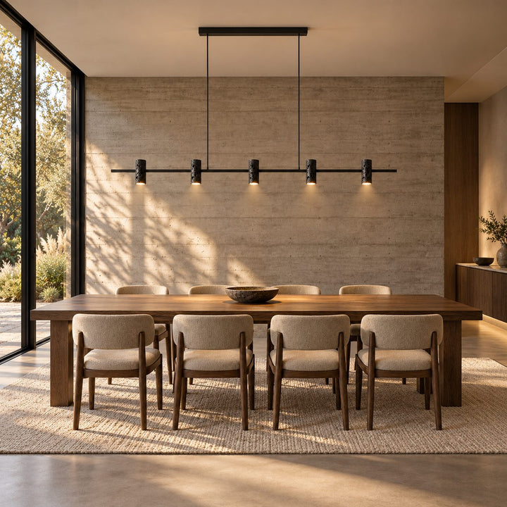 Modern Flush Mount Ceiling Light Travertine LED for Stylish Ambient Illumination