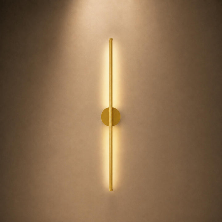 Modern Wall Sconce Lighting LED Tube Light Wall Mounted Aluminum Fixture Adjustable Size