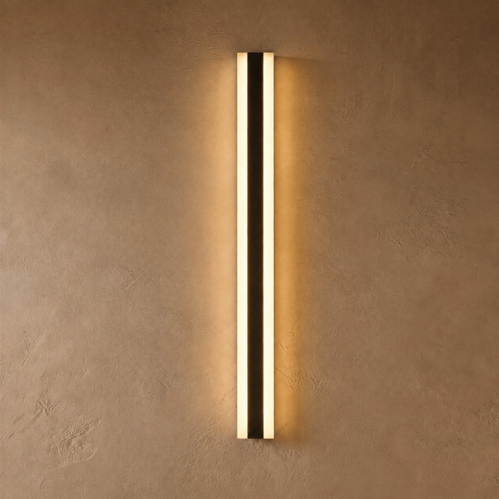 Modern Outdoor Wall Light Black Metal Wall Mounted LED Weatherproof Adjustable
