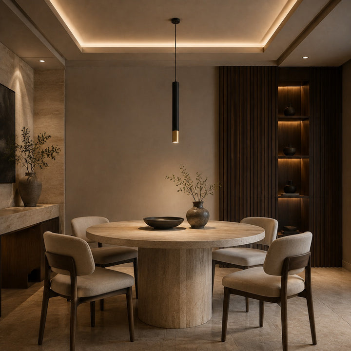 Modern Pendant Lighting Adjustable Dimmable Aluminum Hanging Light for Kitchen Island