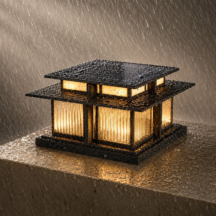 Modern Outdoor Wall Light Waterproof Metal Acrylic Adjustable LED for Gardens and Pathways