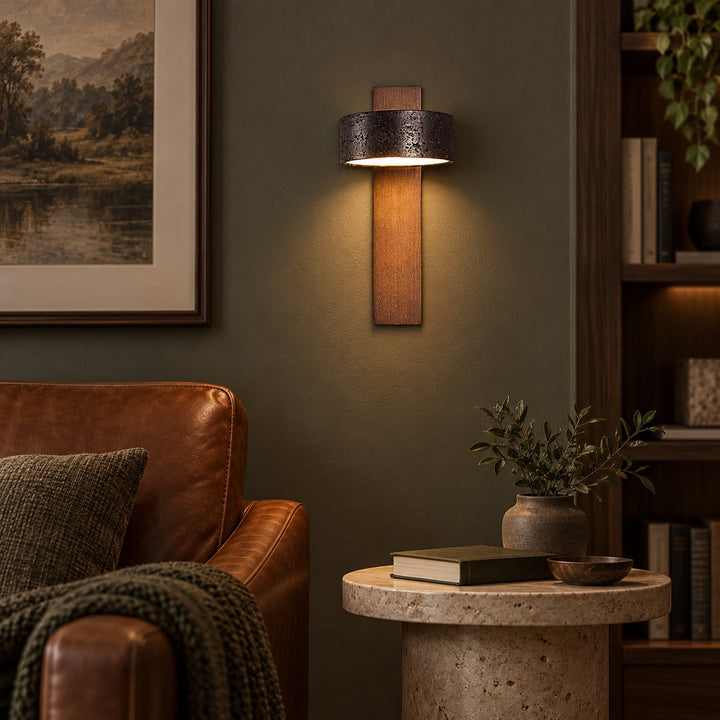 Modern Wall Sconce Adjustable Metal LED Lighting Fixture for Indoor Home Decor