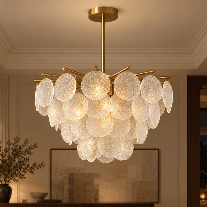 Modern Flush Mount Ceiling Light Metal Frame Adjustable Design for Stylish Illumination
