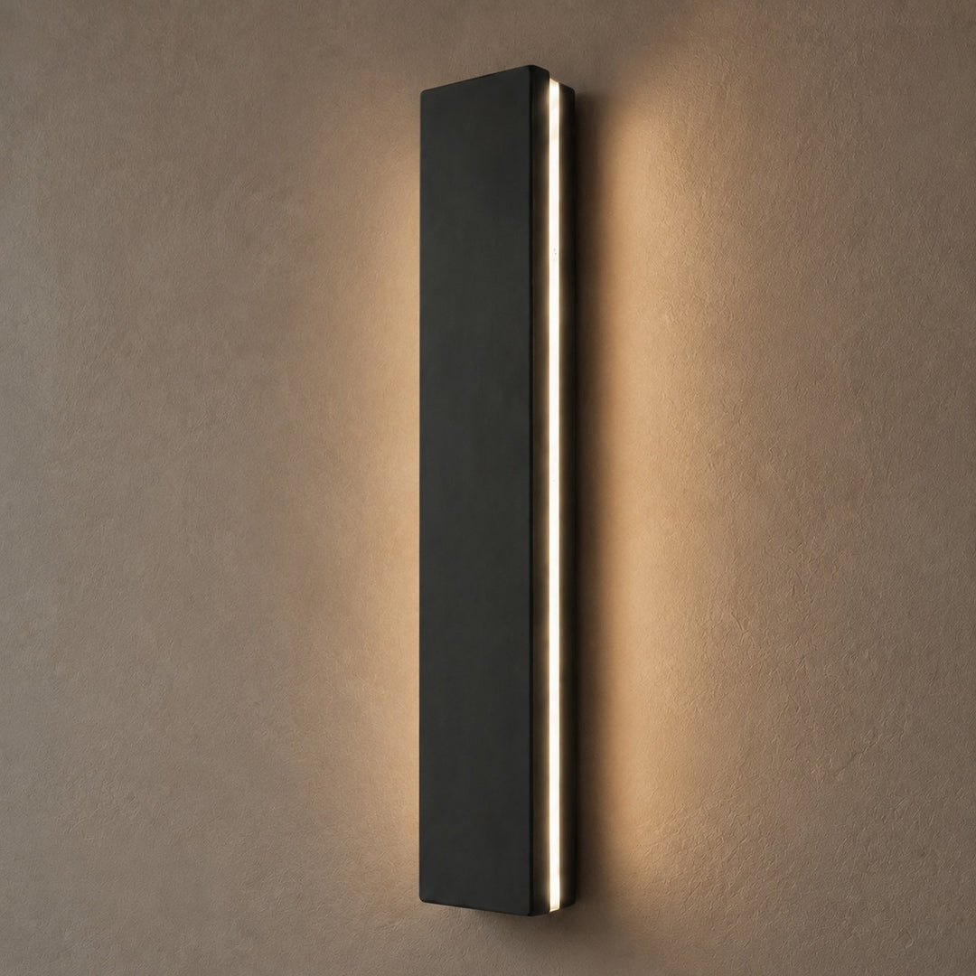 Minimalist Outdoor Wall Light Wall Mounted Aluminum LED Adjustable Color Temperature Weather-Resistant