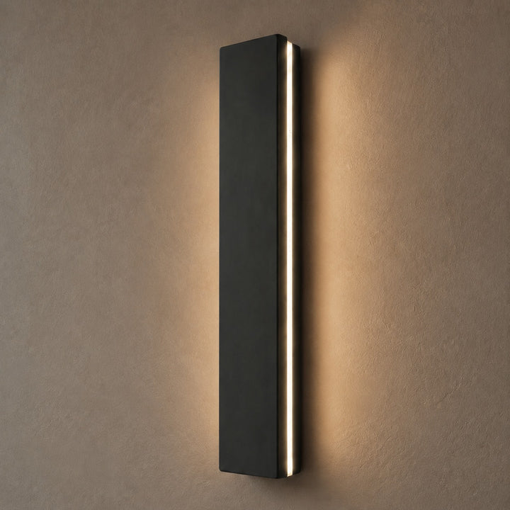 Minimalist Outdoor Wall Light Wall Mounted Aluminum LED Adjustable Color Temperature Weather-Resistant