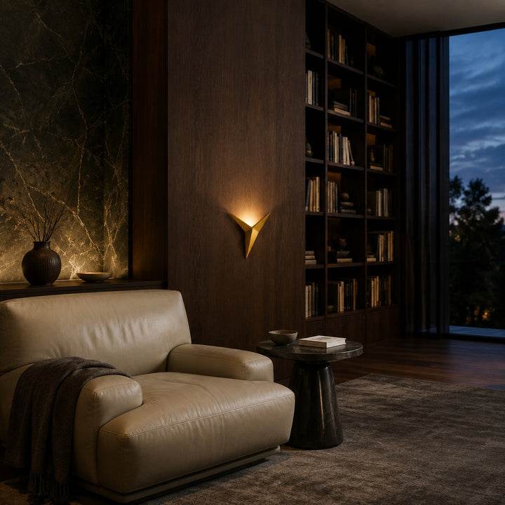 Modern Minimalist Wall Sconce Lighting Wall Mounted Metal Fixture with Integrated LED Dual Color Modes