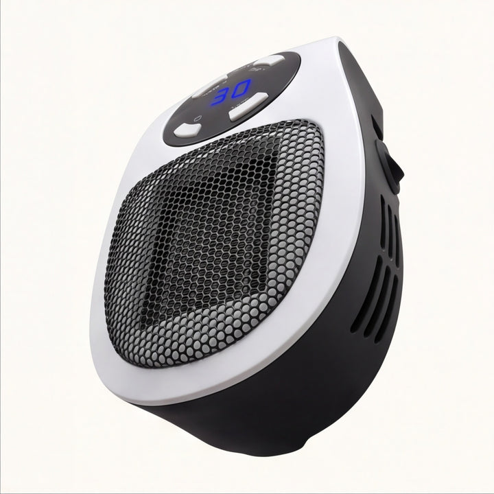 Electric Wall Heater Compact Design Wall Mounted Flame-Retardant with Remote Control Adjustable Temperature 350W
