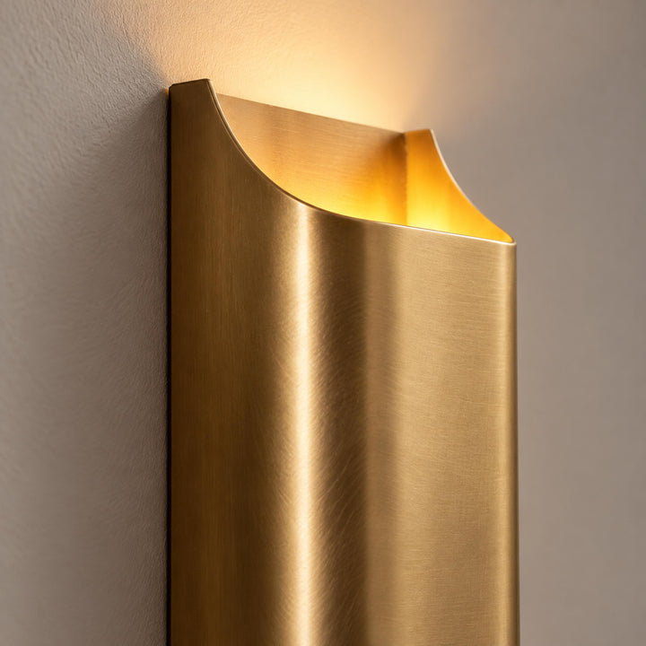 Modern Brass Up & Down Wall Light Sconce – Dual G9 Indoor Wall Fixture