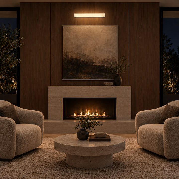 Modern Alabaster Wall Lamp with Adjustable Light and Metal Fixture for Elegant Home Decor