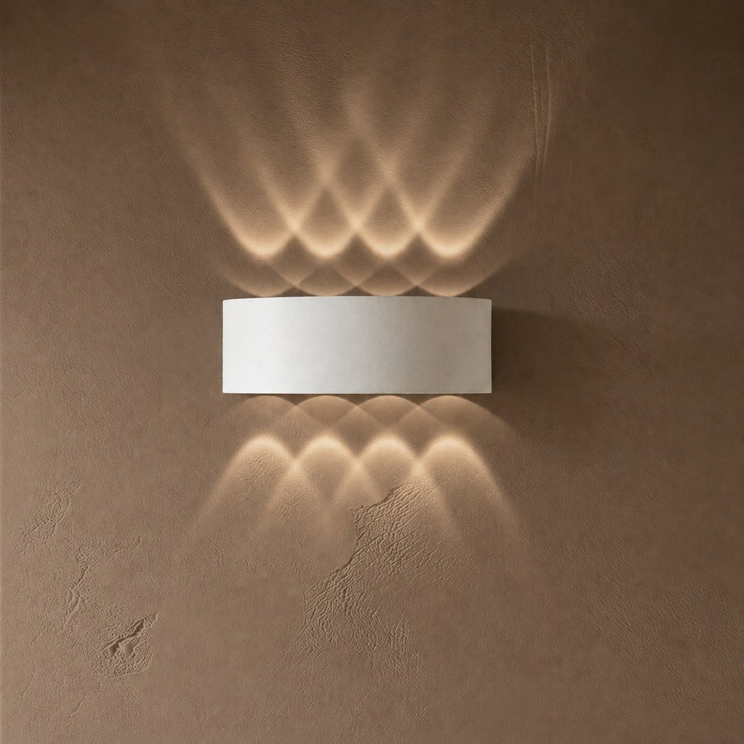 Modern Wall Light Waterproof Aluminum Up-and-Down LED Sconce for Indoor Outdoor Use