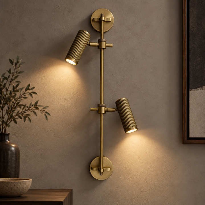 Modern Wall Light Adjustable Wall Mounted Metal LED Fixture for Contemporary Spaces