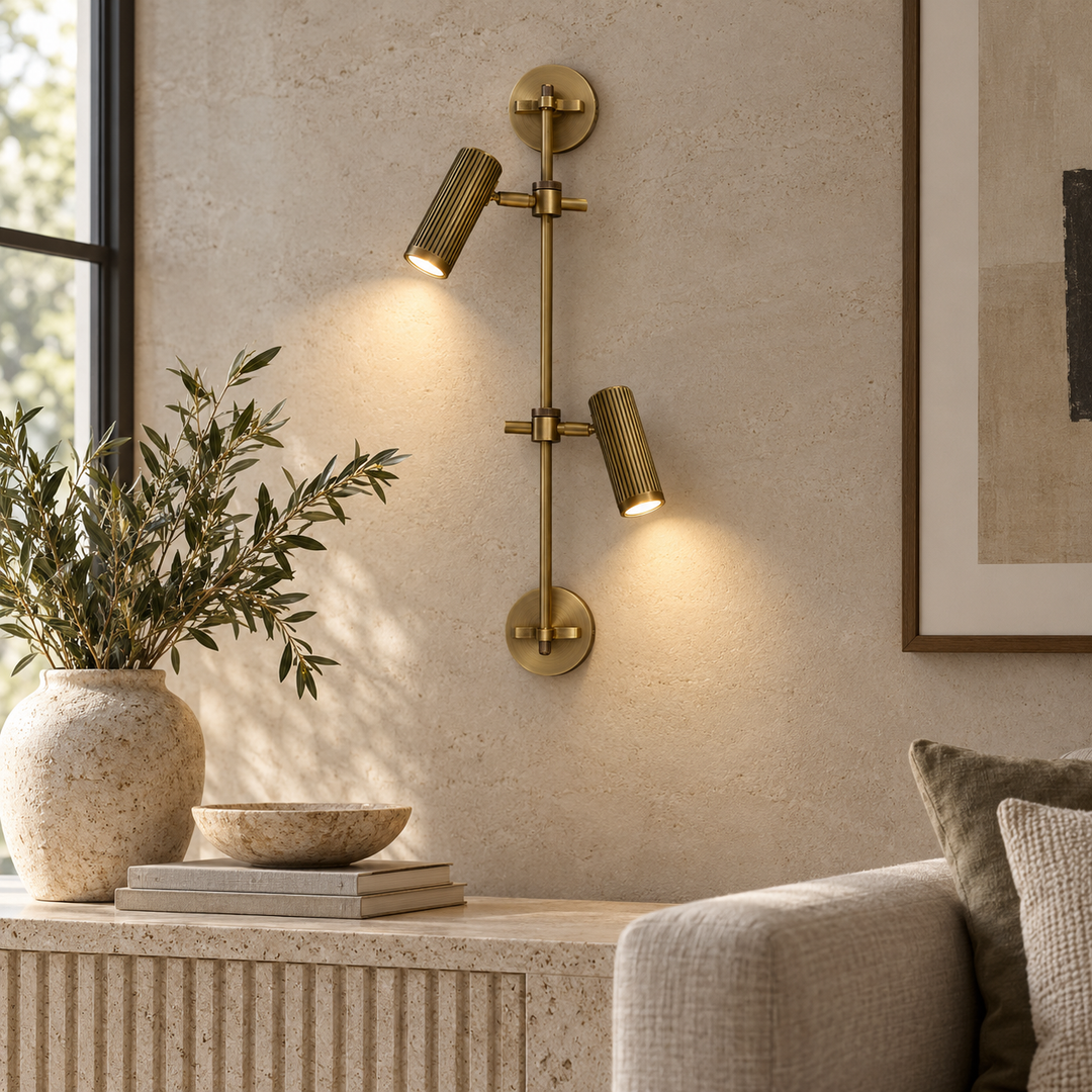 Modern Wall Light Adjustable Wall Mounted Metal LED Fixture for Contemporary Spaces