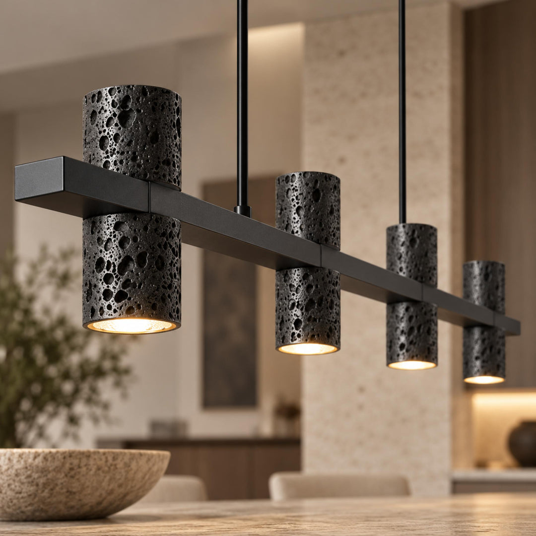 Modern Flush Mount Ceiling Light Travertine LED for Stylish Ambient Illumination