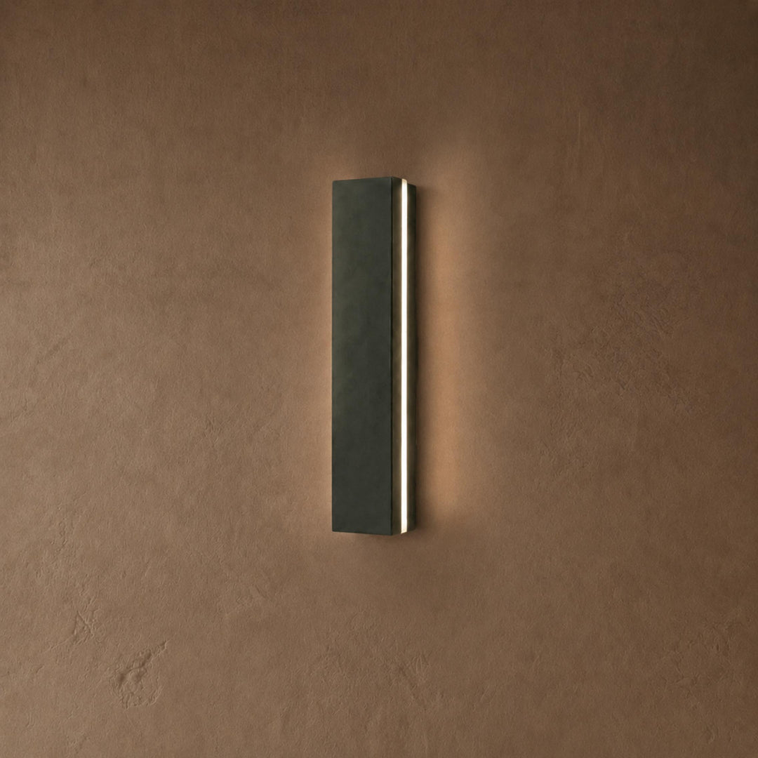 Minimalist Outdoor Wall Light Wall Mounted Aluminum LED Adjustable Color Temperature Weather-Resistant