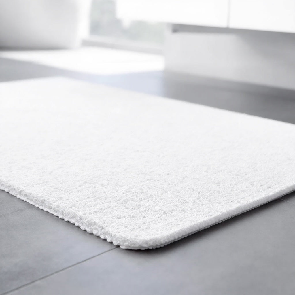 Non Slip Shower Mat Material Soft Texture Efficient Water Drainage for Bathroom Safety