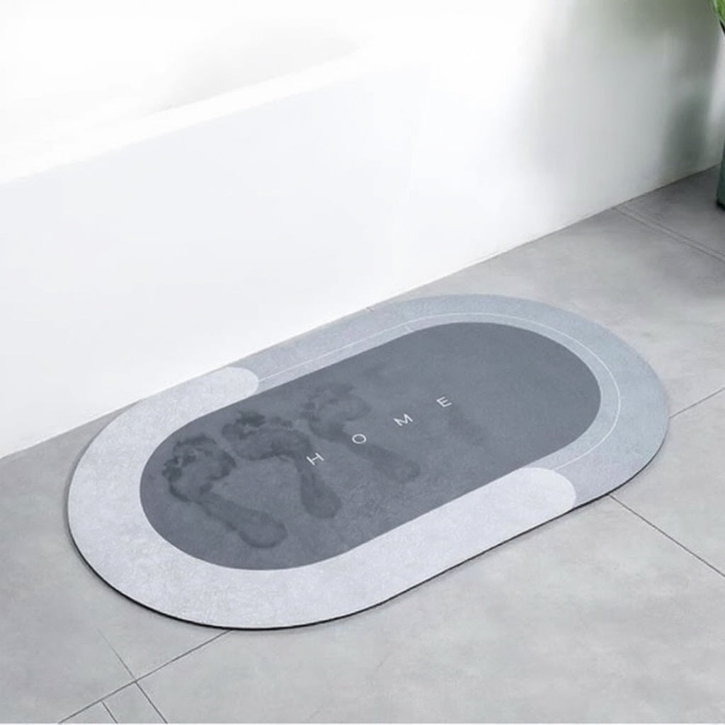 Super Absorbent Non-Slip Bath Mat Quick Dry Material for Safe Hygienic Bathroom Use