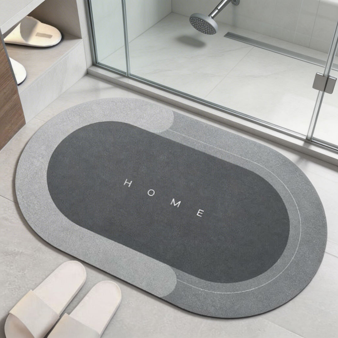 Super Absorbent Non-Slip Bath Mat Quick Dry Material for Safe Hygienic Bathroom Use