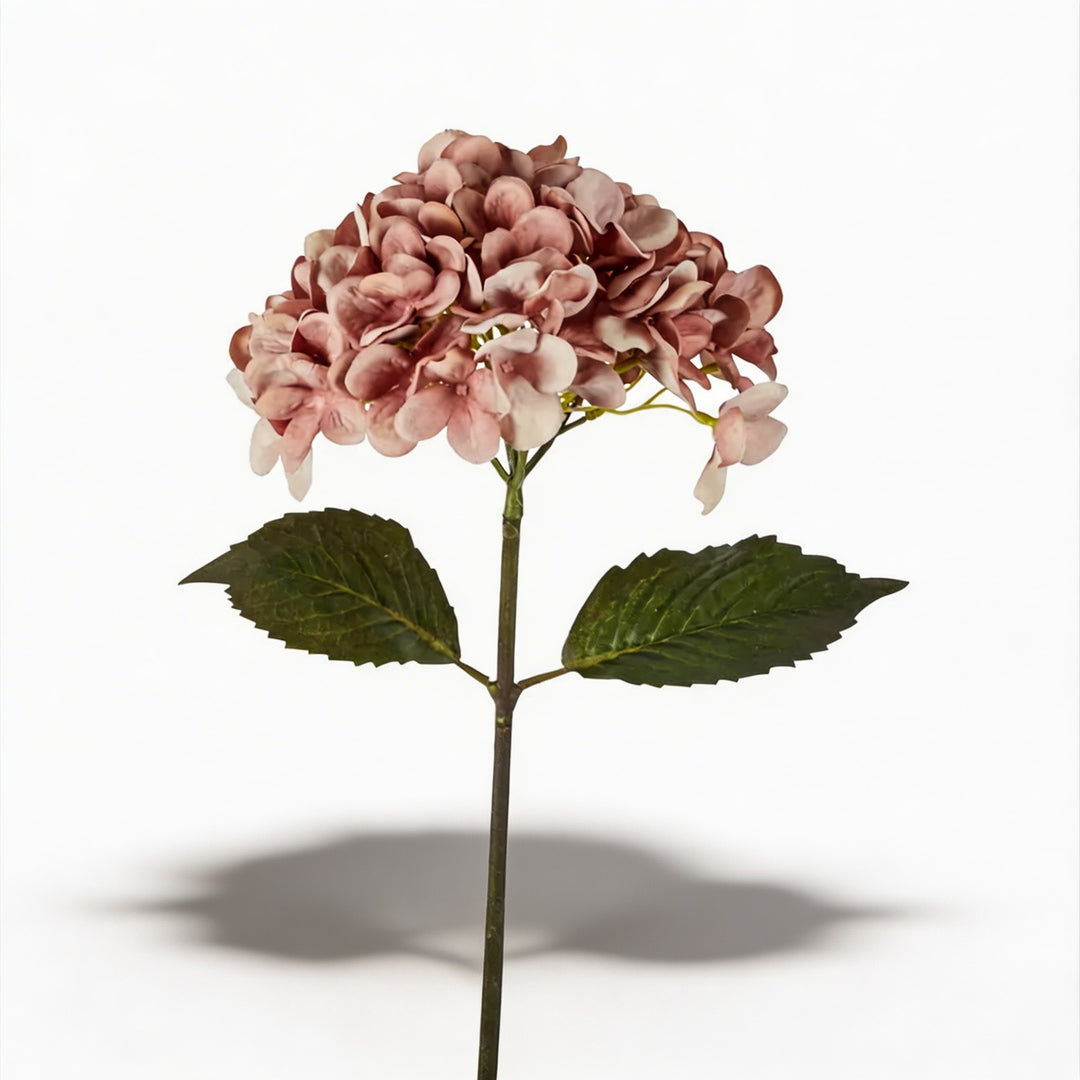 Blush Dried Flower Arrangement Stem Natural Look 7.9 in Height Fabric and Wire for Elegant Home Decor