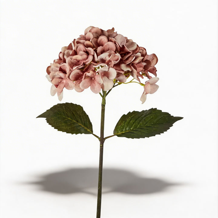 Blush Dried Flower Arrangement Stem Natural Look 7.9 in Height Fabric and Wire for Elegant Home Decor