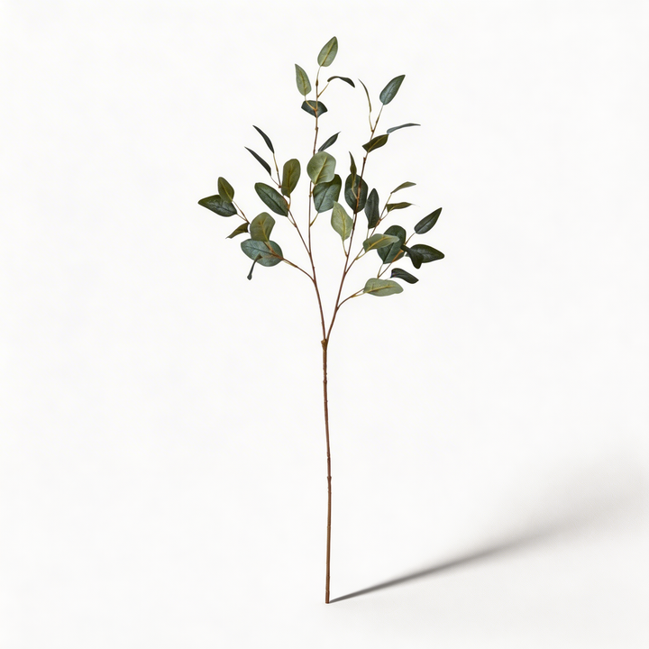 Artificial Plants Indoor Eucalyptus Spray 35.4 in Faux Greenery Decorative Arrangement Maintenance-Free