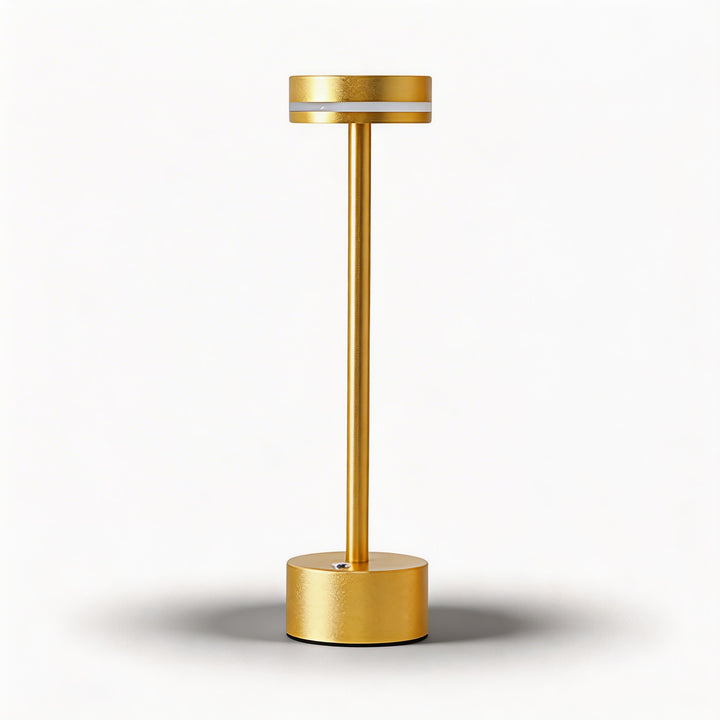 Modern Portable Table Lamp Cordless Aluminum LED Dimmable Touch Control USB Rechargeable