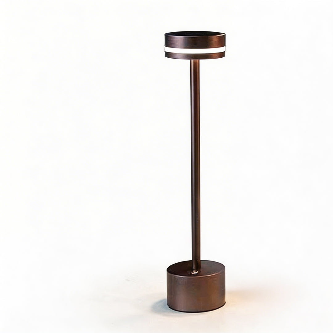 Modern Portable Table Lamp Cordless Aluminum LED Dimmable Touch Control USB Rechargeable