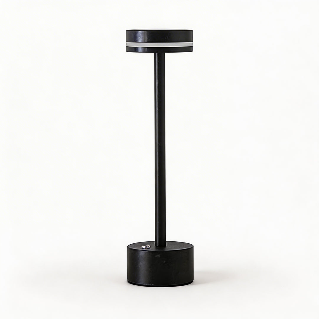 Modern Portable Table Lamp Cordless Aluminum LED Dimmable Touch Control USB Rechargeable