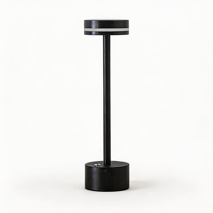 Modern Portable Table Lamp Cordless Aluminum LED Dimmable Touch Control USB Rechargeable
