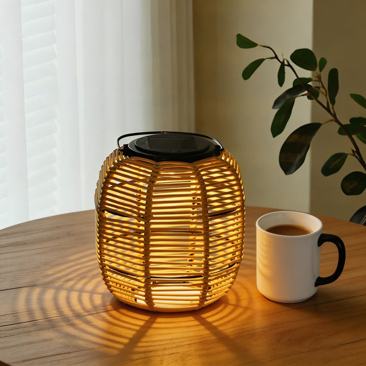 Outdoor Solar Lanterns Modern Design Adjustable Waterproof LED Light for Garden and Patio