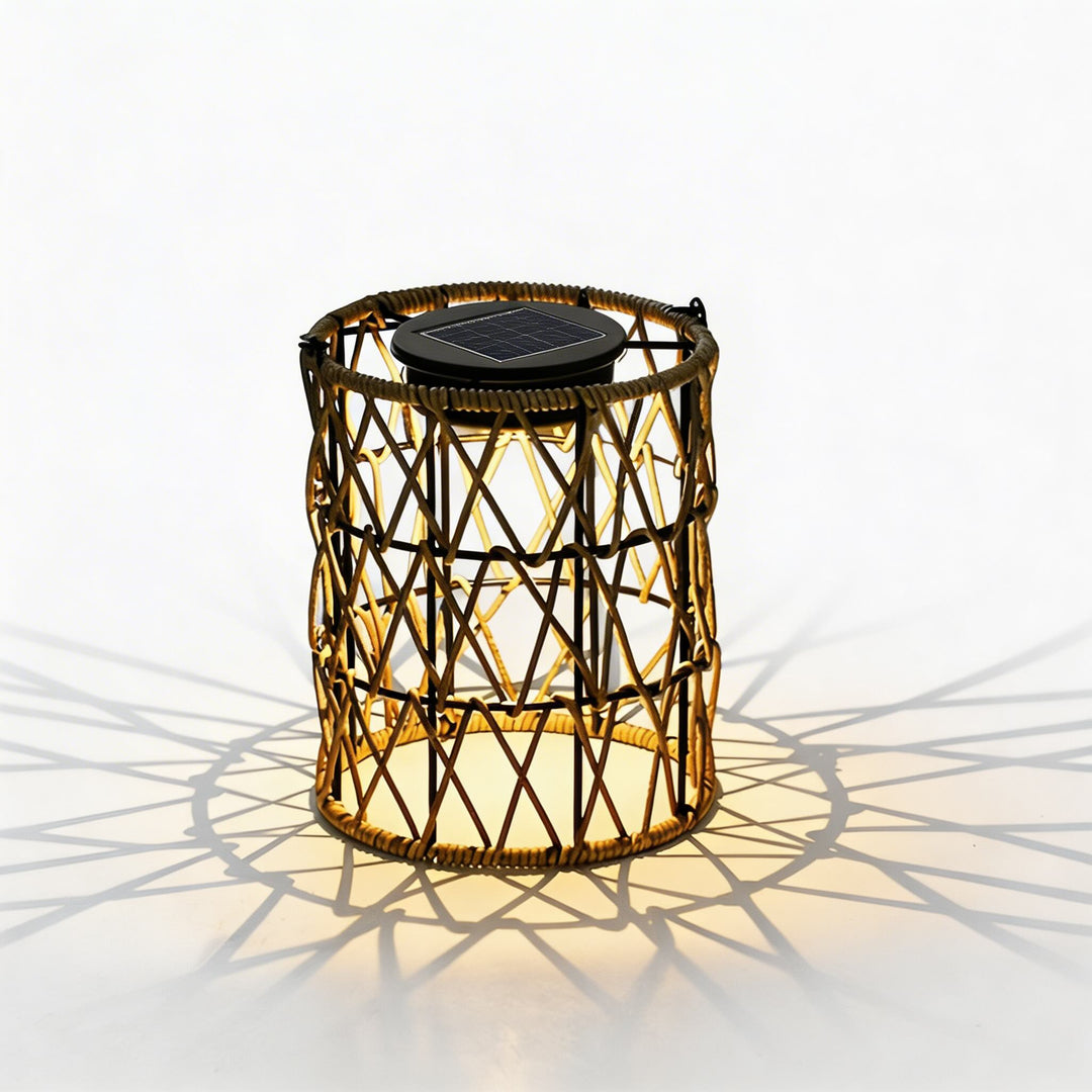 Outdoor Solar Lanterns Modern Design Adjustable Waterproof LED Light for Garden and Patio