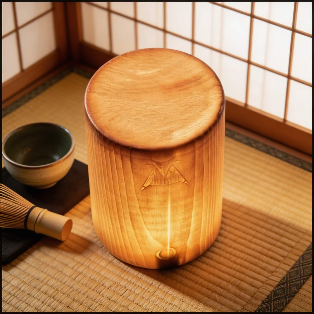 Modern Minimalist Table Lamp Rechargeable Cordless Wood Design Touch Control LED 3 Brightness Levels