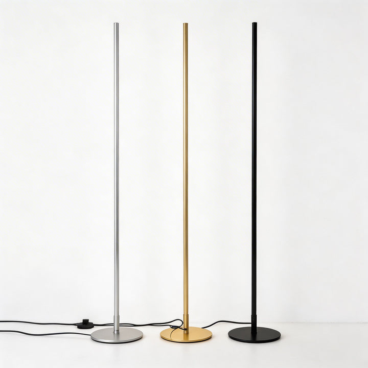 Modern Industrial Floor Lamp Adjustable Height Metal LED Lighting for Living Room