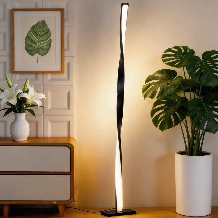 Modern Floor Lamp Dimmable LED Adjustable Stand Metal Light for Living Room Bedroom Office
