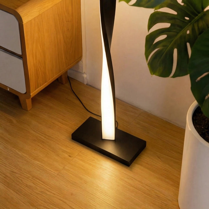 Modern Floor Lamp Dimmable LED Adjustable Stand Metal Light for Living Room Bedroom Office
