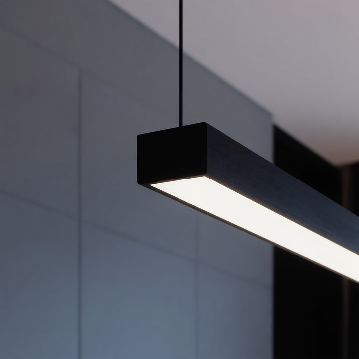 Modern Aluminum Linear LED Hanging Pendant Light