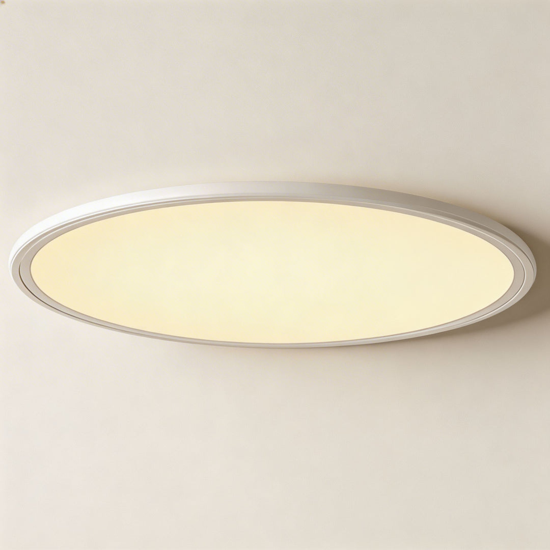 Modern Round LED Flush Mount Ceiling Light Aluminum Acrylic Dimmable 72W 3430LM
