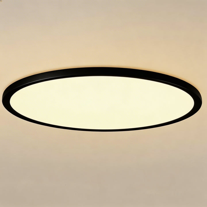 Modern Round LED Flush Mount Ceiling Light Aluminum Acrylic Dimmable 72W 3430LM