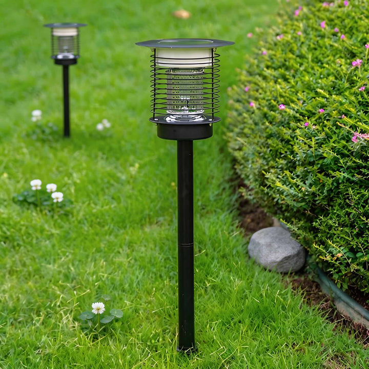 Modern Solar Pathway Lights with Dual Charging 304 Stainless Steel LED Illumination for Outdoor Use
