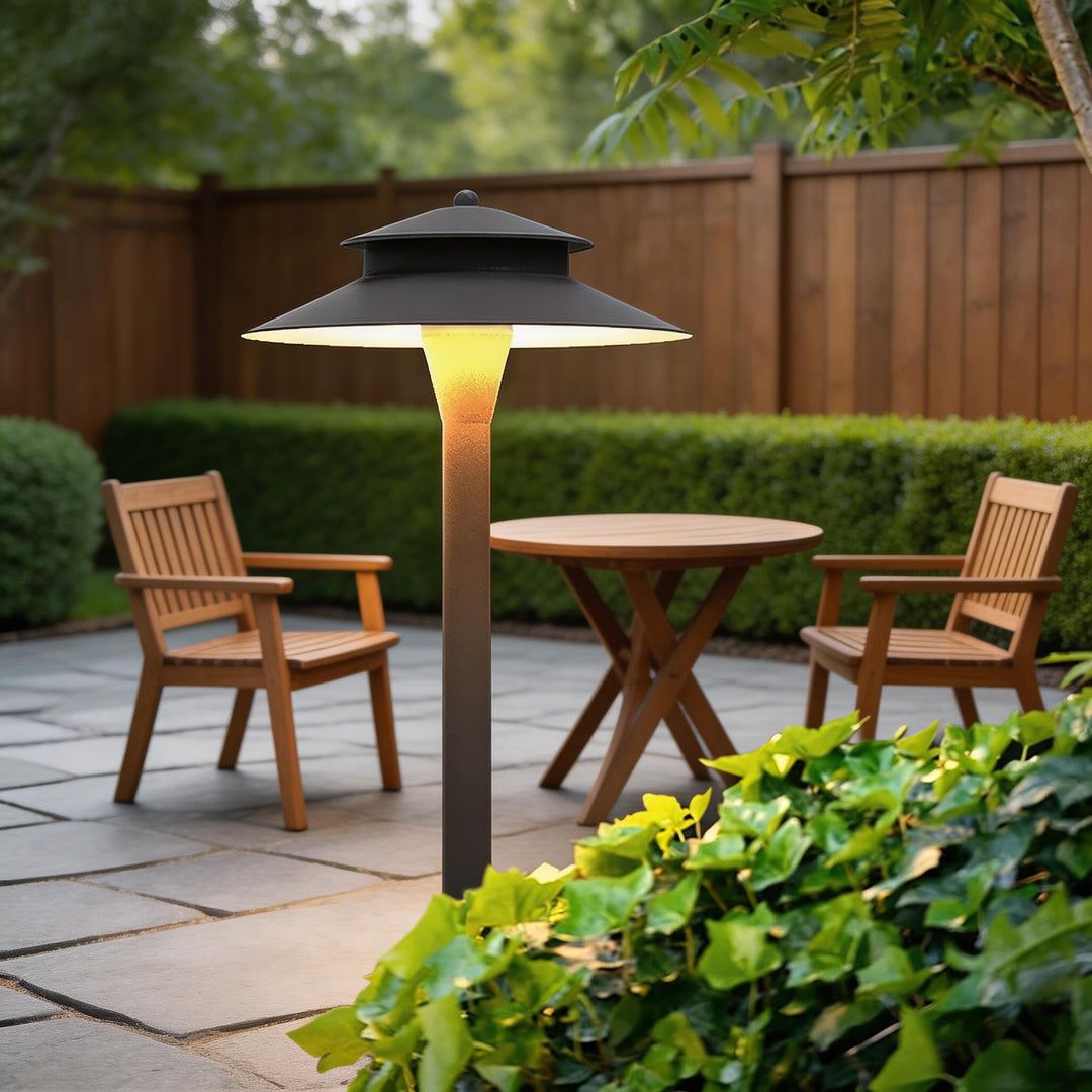 Industrial LED Pathway Light Wall Mounted Aluminum Waterproof 5W Fixture for Outdoor Use
