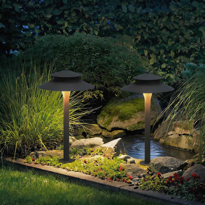 Industrial LED Pathway Light Wall Mounted Aluminum Waterproof 5W Fixture for Outdoor Use